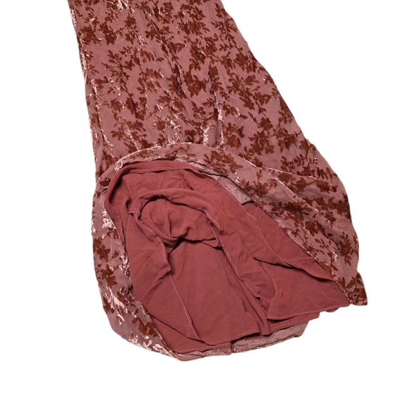 JENNY YOO RORY VELVET DRESS ENGLISH ROSE 2 - Picture 8 of 15